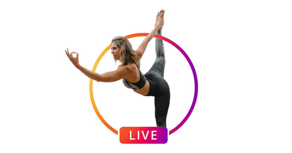 Join Ashley and Radiant On Demand for a LIVE INSTAGRAM Yoga Class