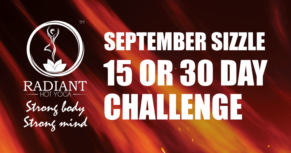 September Sizzle 15 or 30-Day Challenge