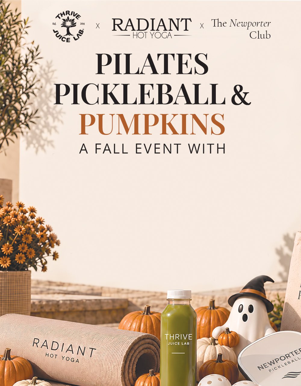 Pilates Pickleball  Pumpkins