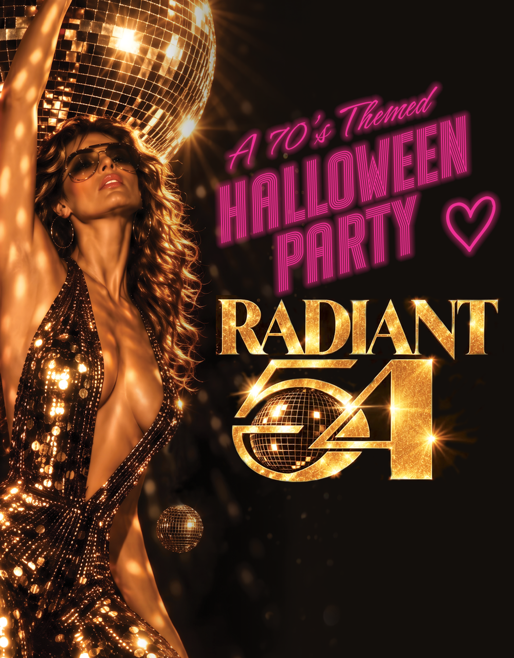RADIANT 54 A 70s Themed Halloween Party